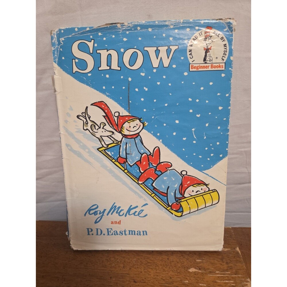 Snow by Roy McKie & PD Eastman 1st edition 1962 Hardcover DJ Clipped DJ Corner